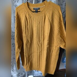 Banana Republic Mustard Knit Sweater